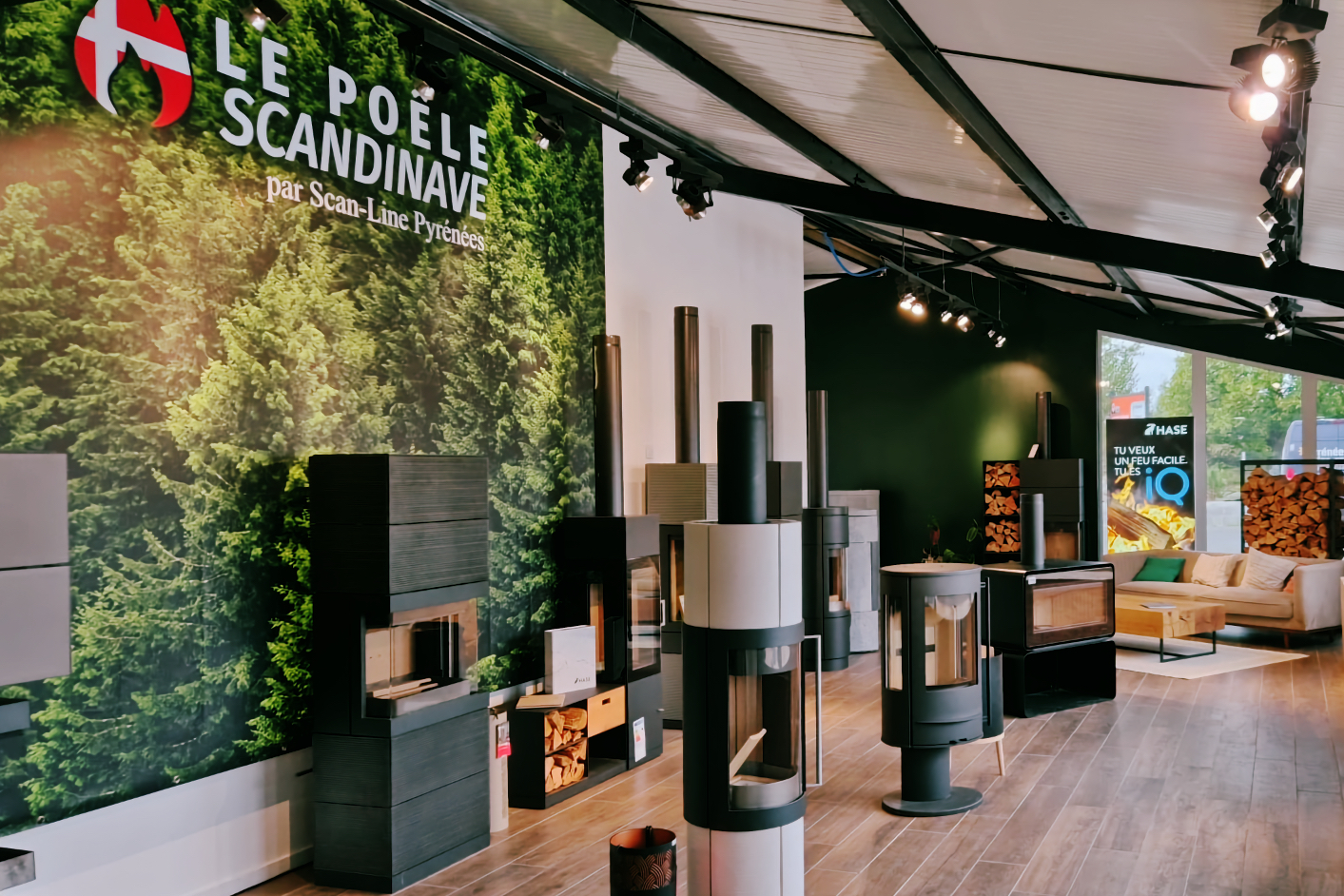 le poêle scandinave lons